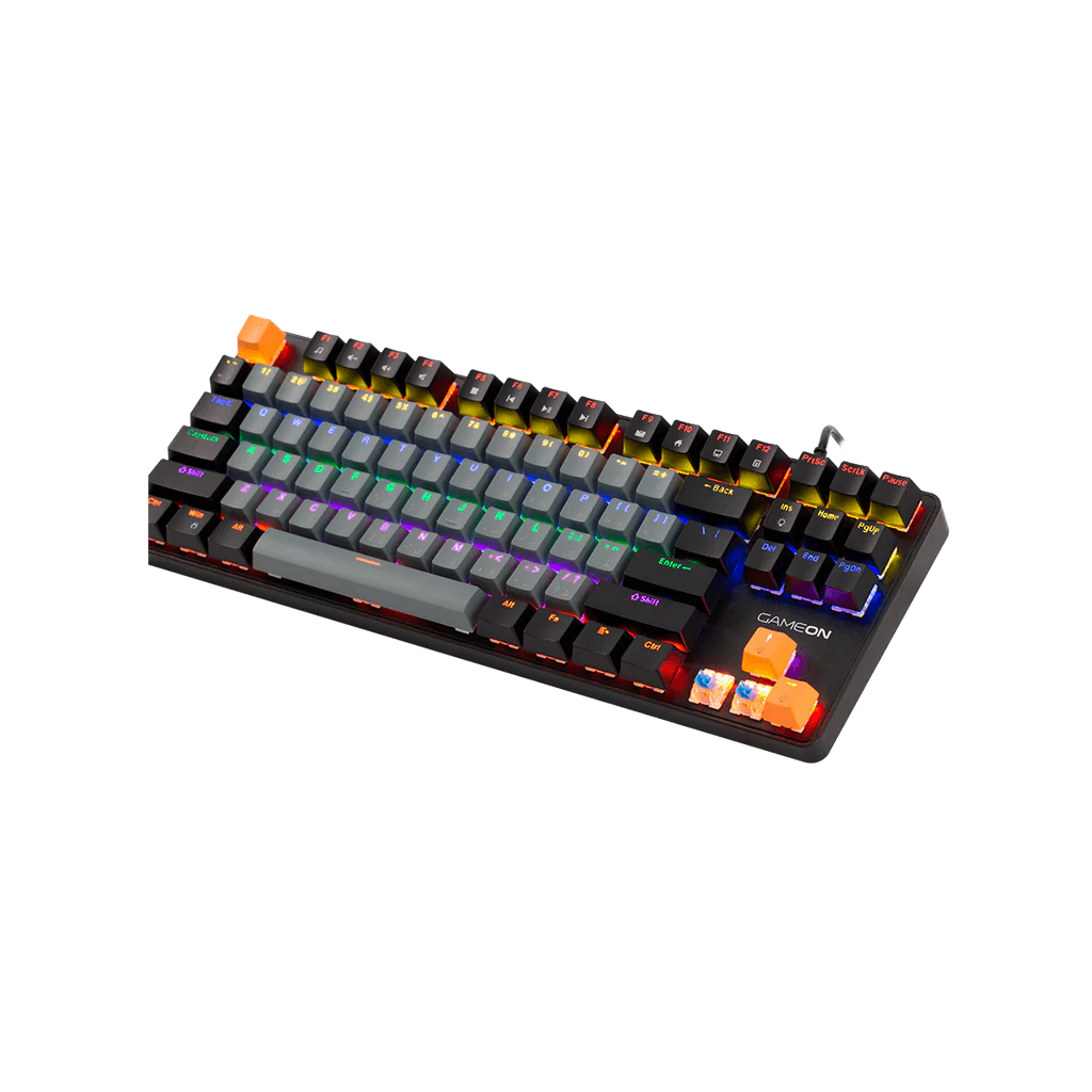 GAMEON VIPER XI All-In-One Gaming Bundle (Mechanical Keyboard, Headset, Mouse & Mousepad) Black | مجموعة ألعاب GAMEON VIPER XI الكل في واحد (لوحة مفاتيح ميكانيكية، سماعة رأس، ماوس ولوحة ماوس)