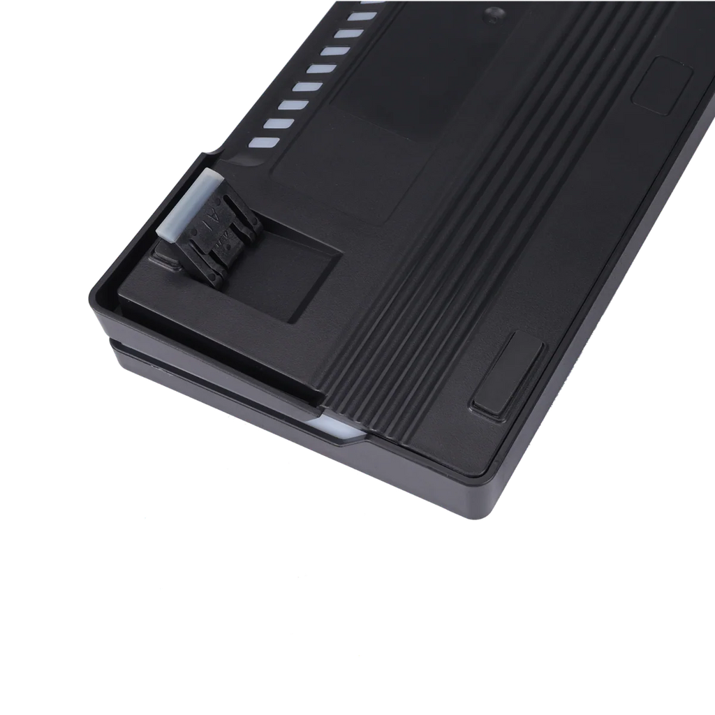 GAMEON AEROX Series GOMK60-RS 60% RGB Mechanical Wired Gaming Keyboard, Red Switch - English/Arabic . لوحة مفاتيح ألعاب ميكانيكية سلكية بإضاءة RGB بنسبة 60%، بمفاتيح حمراء - الإنجليزية/العربية