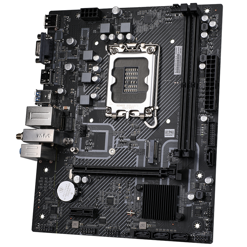 BATTLE-AX H610M-P WIFI DDR5 V20, Colorful M-ATX Gaming Motherboard| لوحة أم للألعاب BATTLE-AX H610M-P WIFI DDR5 V20، ملونة من نوع M-ATX
