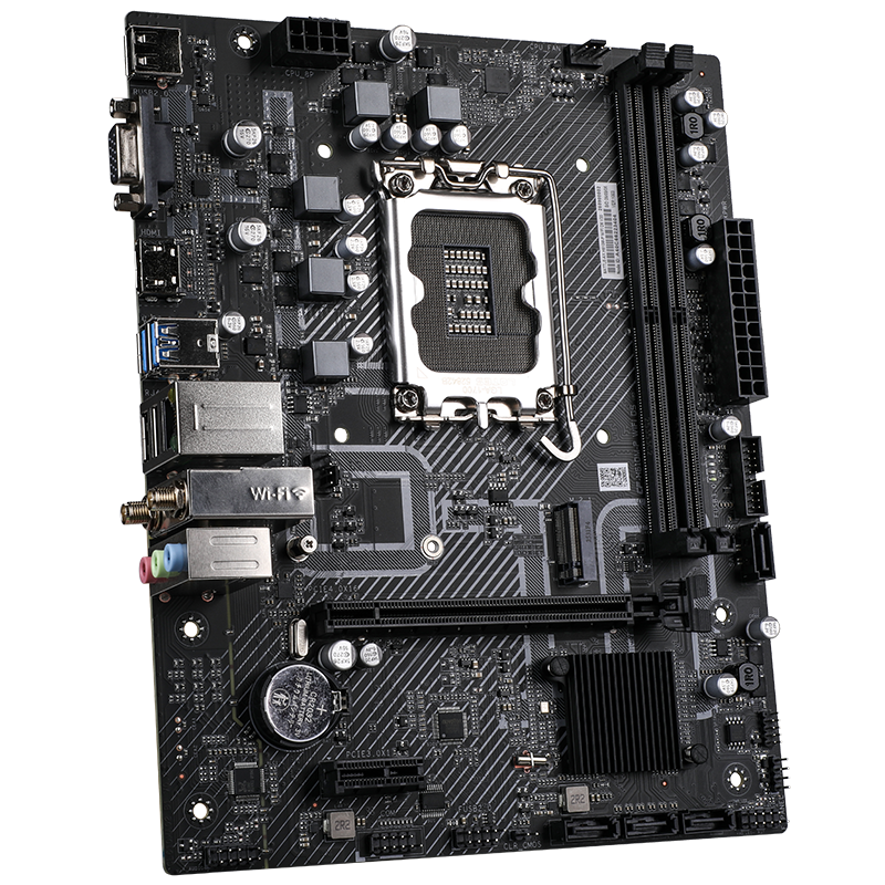 BATTLE-AX H610M-P WIFI DDR5 V20, Colorful M-ATX Gaming Motherboard| لوحة أم للألعاب BATTLE-AX H610M-P WIFI DDR5 V20، ملونة من نوع M-ATX