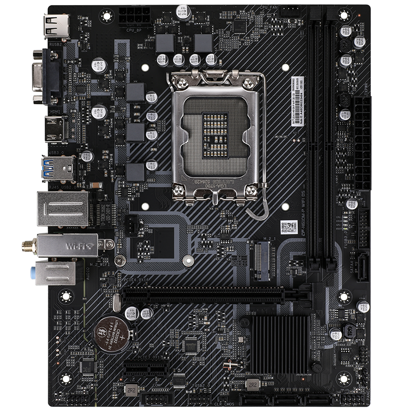 BATTLE-AX H610M-P WIFI DDR5 V20, Colorful M-ATX Gaming Motherboard| لوحة أم للألعاب BATTLE-AX H610M-P WIFI DDR5 V20، ملونة من نوع M-ATX