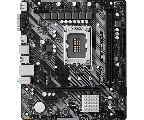 Asrock H610M-HDV/M.2 R2.0 - 12,13 and 14th Gen Mother Board