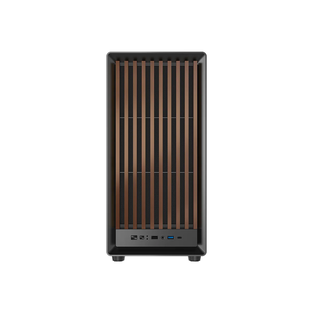 GAMEON TIMBER Midnight I Series ARGB + PWM Mid Tower Gaming Case - Wood/Black | صندوق ألعاب GAMEON TIMBER Midnight I Series ARGB + PWM متوسط الحجم - خشب/أسود