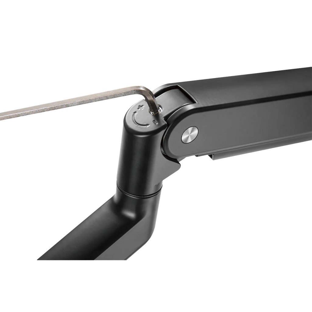 GAMEON GO-2045 Pole-Mounted Spring-Assisted Dual Monitor Arm, 17