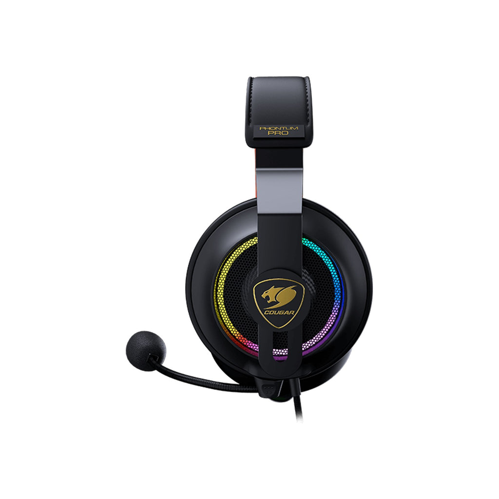 Cougar Phontum Pro Prix 7.1 Virtual Surround RGB Gaming headset For Pc & PS5 | سماعة الألعاب Cougar Phontum Pro Prix 7.1 بتقنية الصوت المحيطي الافتراضي RGB لأجهزة الكمبيوتر و PS5