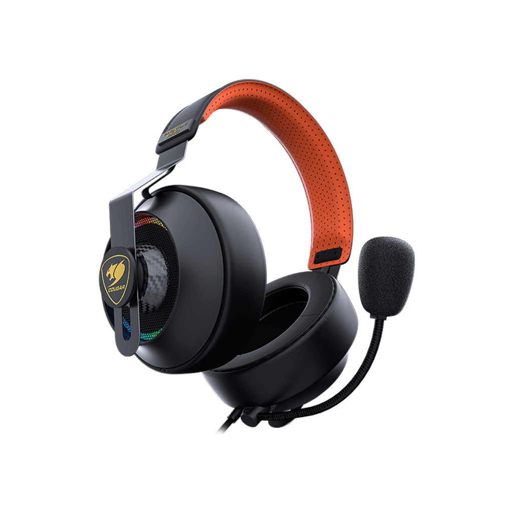 Cougar Phontum Pro Prix 7.1 Virtual Surround RGB Gaming headset For Pc & PS5 | سماعة الألعاب Cougar Phontum Pro Prix 7.1 بتقنية الصوت المحيطي الافتراضي RGB لأجهزة الكمبيوتر و PS5