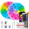 NBBUFF Led Lights for Gaming Room 30m, Color Changing RGB Led Strip Lights with Remote, App Control and Music Sync. \ أضواء NBBUFF LED لغرفة الألعاب بطول 30 أمتار
