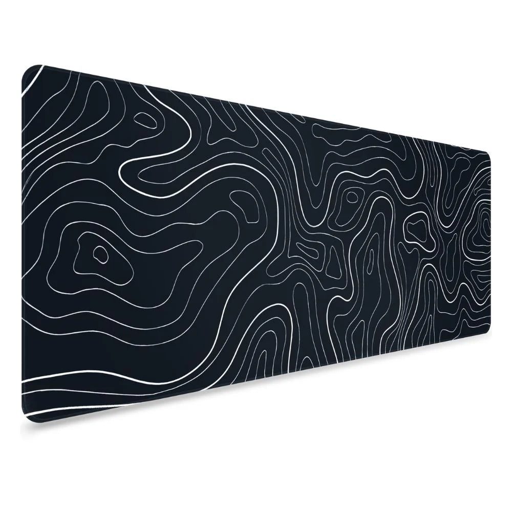 Mousepad XXXL large Gaming 100cm x 50cm Black | لوحة ماوس كبيرة جدًا للألعاب، مقاس 100 سم × 50 سم