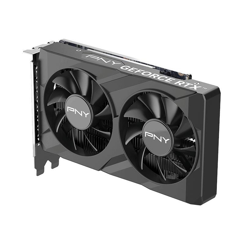 PNY GeForce RTX™ 3050 6GB VERTO™ Dual Fan / بطاقة PNY GeForce RTX™ 3050 سعة 6 جيجابايت VERTO™ بمروحة مزدوجة