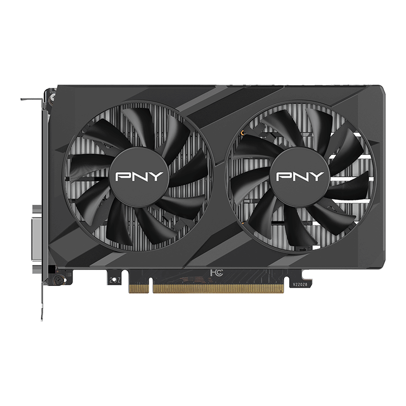 PNY GeForce RTX™ 3050 6GB VERTO™ Dual Fan / بطاقة PNY GeForce RTX™ 3050 سعة 6 جيجابايت VERTO™ بمروحة مزدوجة