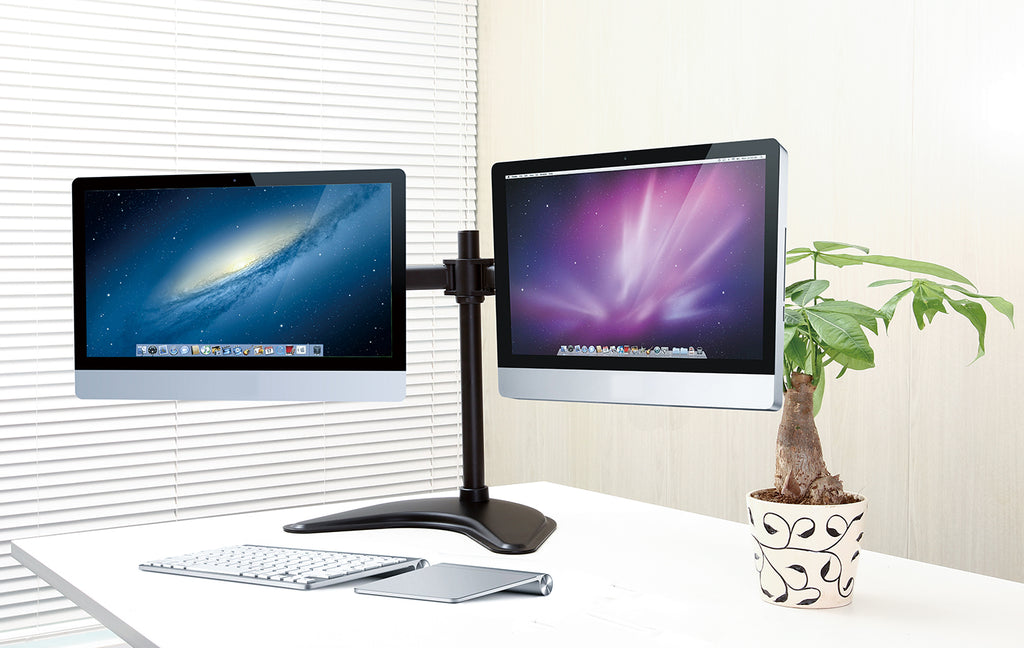 Dual-monitor Steel Articulating Monitor Stand, Skill Tech , SH-070T024.
