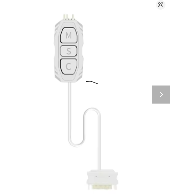 ARGB case lighting controller 5V 3-pin, 3-button controller, suitable for LED strips, cooling fans, etc./ وحدة تحكم بإضاءة ARGB للهيكل، وحدة تحكم بثلاثة أزرار، مناسبة لشرائط LED ومراوح التبريد وما إلى ذلك.