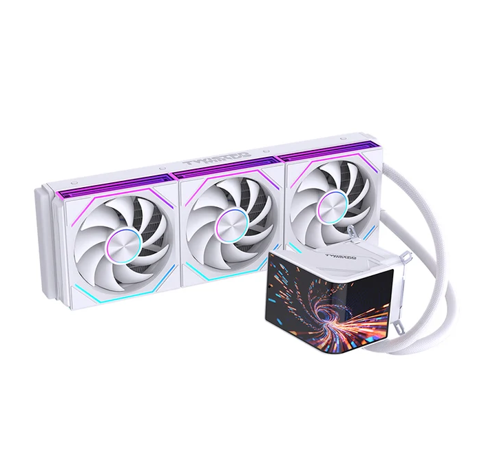 Twisted Minds ThunderFlow 360mm Liquid CPU Cooler with 6.6