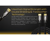 Twisted Minds  8K HDMI Cable Braided Custom 8K/60Hz, 4K/120Hz/60Hz - 3 M/كابل HDMI 8K من Twisted Minds، مصنوع من سبائك الزنك ومغطى بطبقة مضفرة، يدعم دقة 8K/60Hz و4K/120Hz/60Hz، مع نطاق ترددي يصل إلى 48 جيجابت في الثانية - الطول 3 أمتار