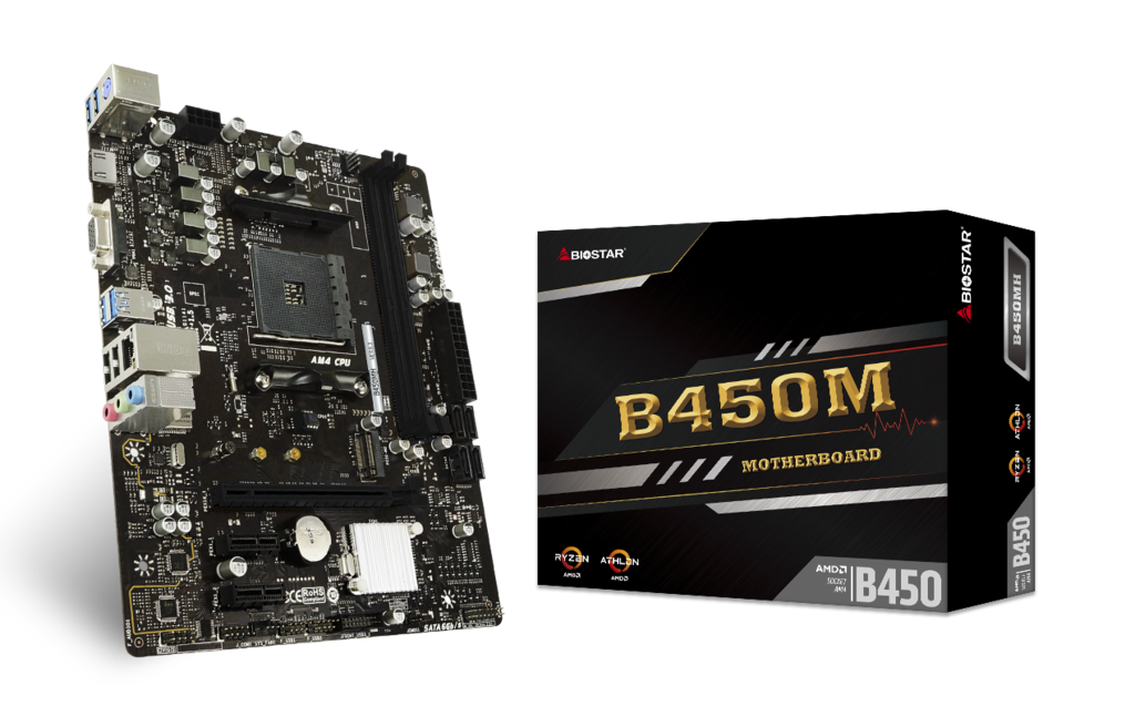 B450M BIOSTAR, AMD AM4 Motherboard