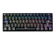 DK61 Mechanical keyboard Wireless + WIRE BLACK (BLUE SWITCH)