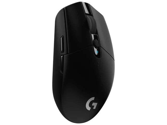 Logitech G305 LIGHTSPEED Wireless Gaming Mouse, Hero 12K Sensor, 12,000 DPI, Lightweight, 6 Programmable Buttons, 250h Battery Life, On-Board Memory, PC/Mac - Black