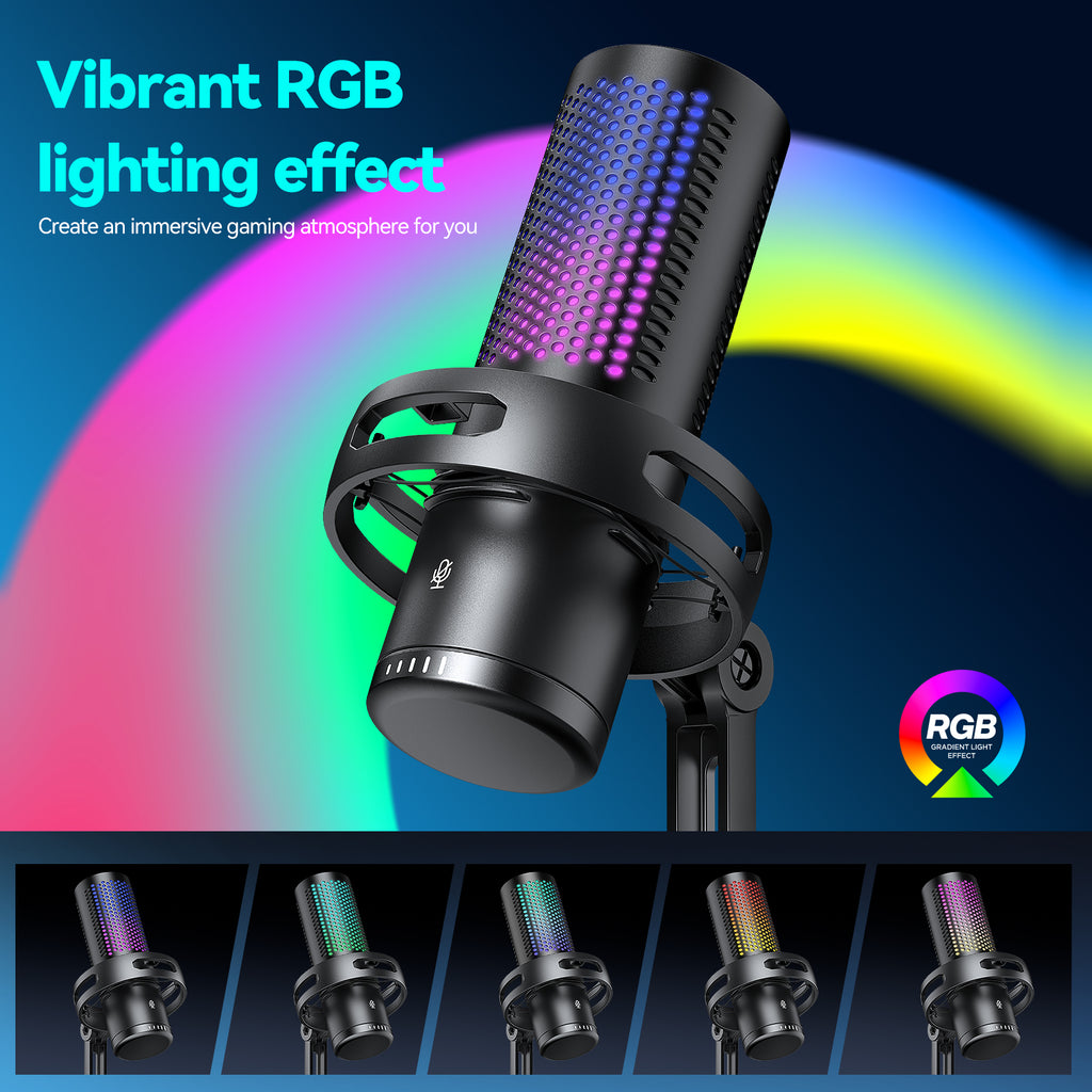 Yanmai GM7 RGB Gaming monitor microphone | ميكروفون الألعاب Yanmai GM7 RGB