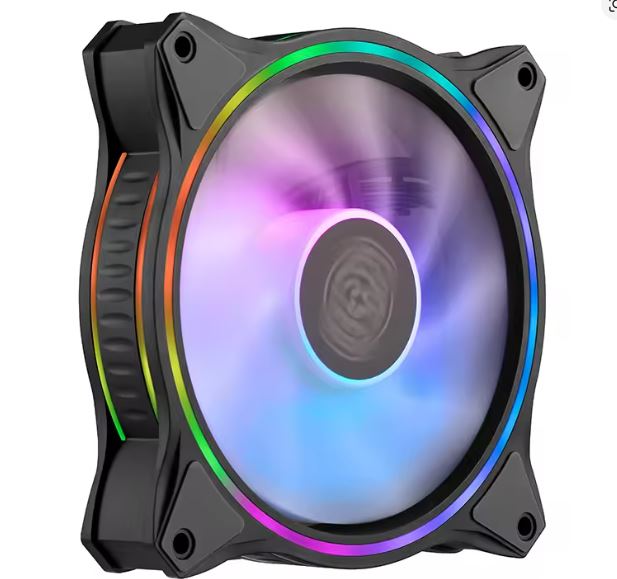 HALO 120mm Computer Case Fan | مروحة علبة الكمبيوتر HALO مقاس 120 مم