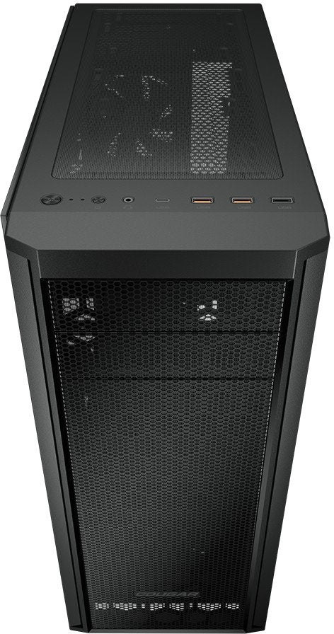 Cougar MX330-G Pro Mid Tower PC Case with Mesh Front Panel | حافظة كمبيوتر Cougar MX330-G Pro متوسطة الحجم مع لوحة أمامية شبكية