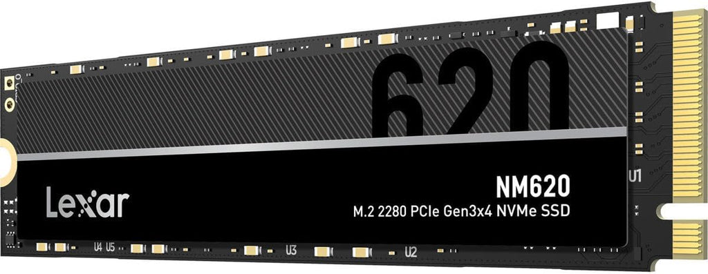 Lexar 2TB NM620 M.2 NVMe SSD PCIe 3×4, 3500MB/s / وحدة تخزين SSD NM620 M.2 NVMe من Lexar بسعة 2 تيرابايت ومنفذ PCIe 3×4، بسرعة 3500 ميجابايت/ثانية