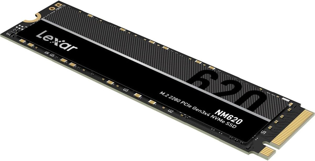 Lexar 2TB NM620 M.2 NVMe SSD PCIe 3×4, 3500MB/s / وحدة تخزين SSD NM620 M.2 NVMe من Lexar بسعة 2 تيرابايت ومنفذ PCIe 3×4، بسرعة 3500 ميجابايت/ثانية