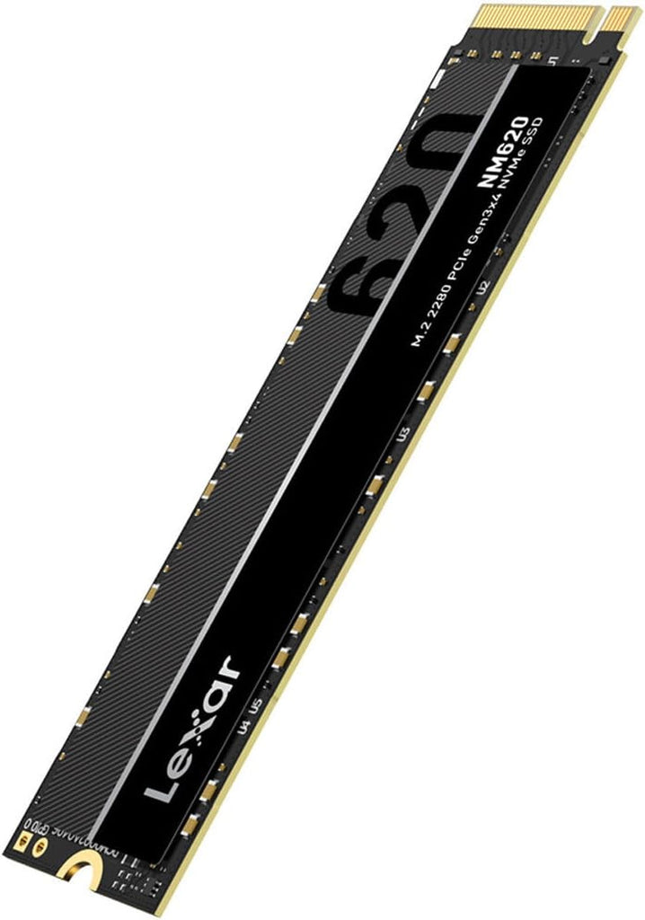 Lexar 2TB NM620 M.2 NVMe SSD PCIe 3×4, 3500MB/s / وحدة تخزين SSD NM620 M.2 NVMe من Lexar بسعة 2 تيرابايت ومنفذ PCIe 3×4، بسرعة 3500 ميجابايت/ثانية