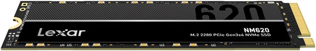 Lexar 2TB NM620 M.2 NVMe SSD PCIe 3×4, 3500MB/s / وحدة تخزين SSD NM620 M.2 NVMe من Lexar بسعة 2 تيرابايت ومنفذ PCIe 3×4، بسرعة 3500 ميجابايت/ثانية