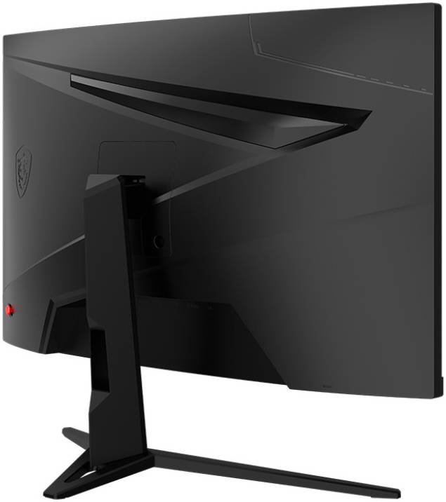 MSI G242C 23.6'' FHD Curved Gaming Monitor, Frameless Design, 170Hz Refresh Rate, 1ms Response Time, AMD FreeSync, Anti-glare, 178° Wide View Angle, 2x HDMI, 1x DP, Black