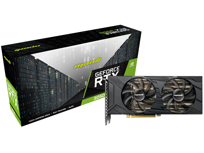 Manli GeForce RTX™ 3050 - 8GB Graphic Card