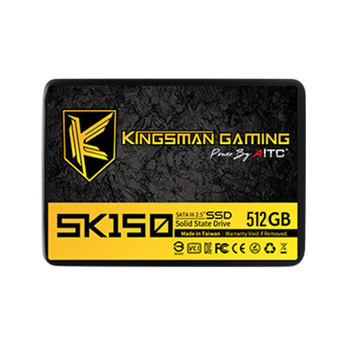 KINGSMAN GAMING SSD 512GB TLC for Desktop and Laptop