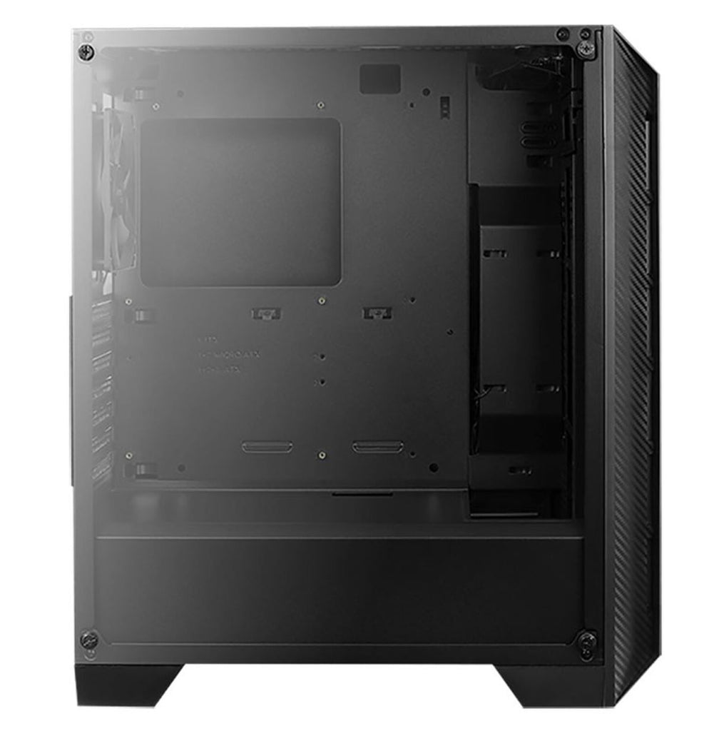 Aerocool Cylon Pro RGB Mid Tower PC Case – Black, 1-Fan / علبة كمبيوتر Aerocool Cylon Pro RGB متوسطة الحجم - سوداء، مروحة واحدة