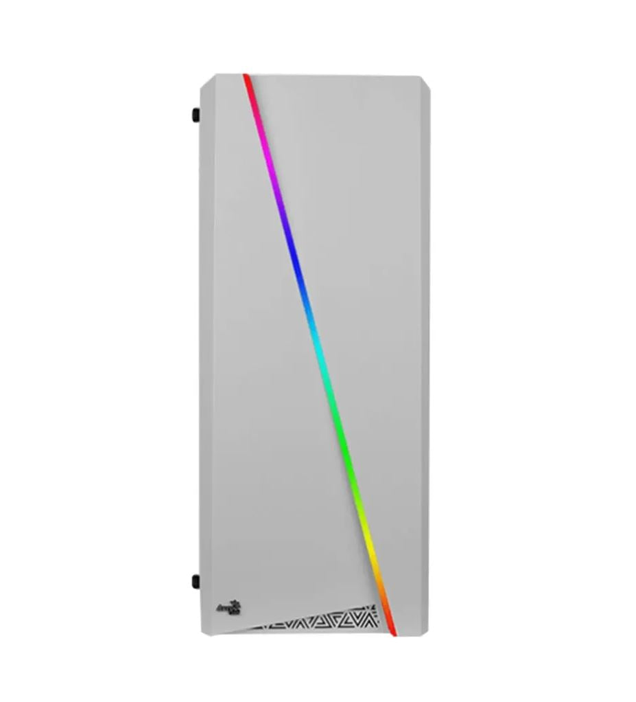 Aerocool Cylon Tempered Glass Rgb Atx Mid Tower - White / Aerocool Cylon زجاج مقوى RGB Atx Mid Tower - أبيض