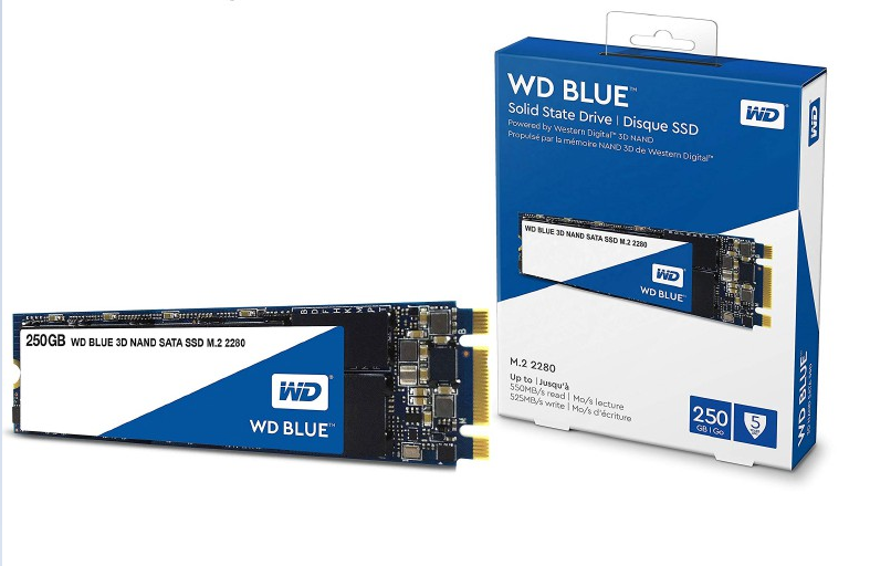 WD Western Digital Blue 250GB M.2 Internal Solid State Drive
