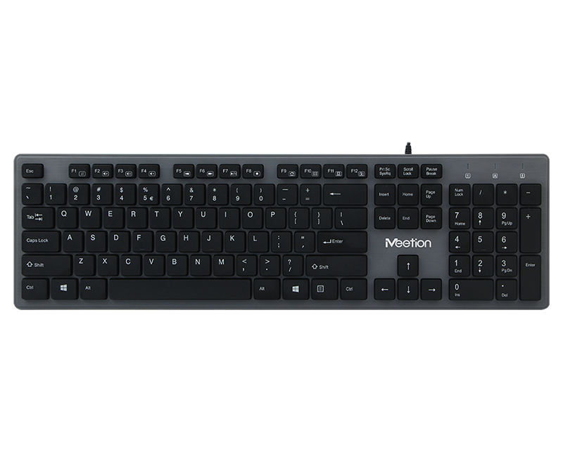 Meetion USB Standard Keyboard K841 Arabic