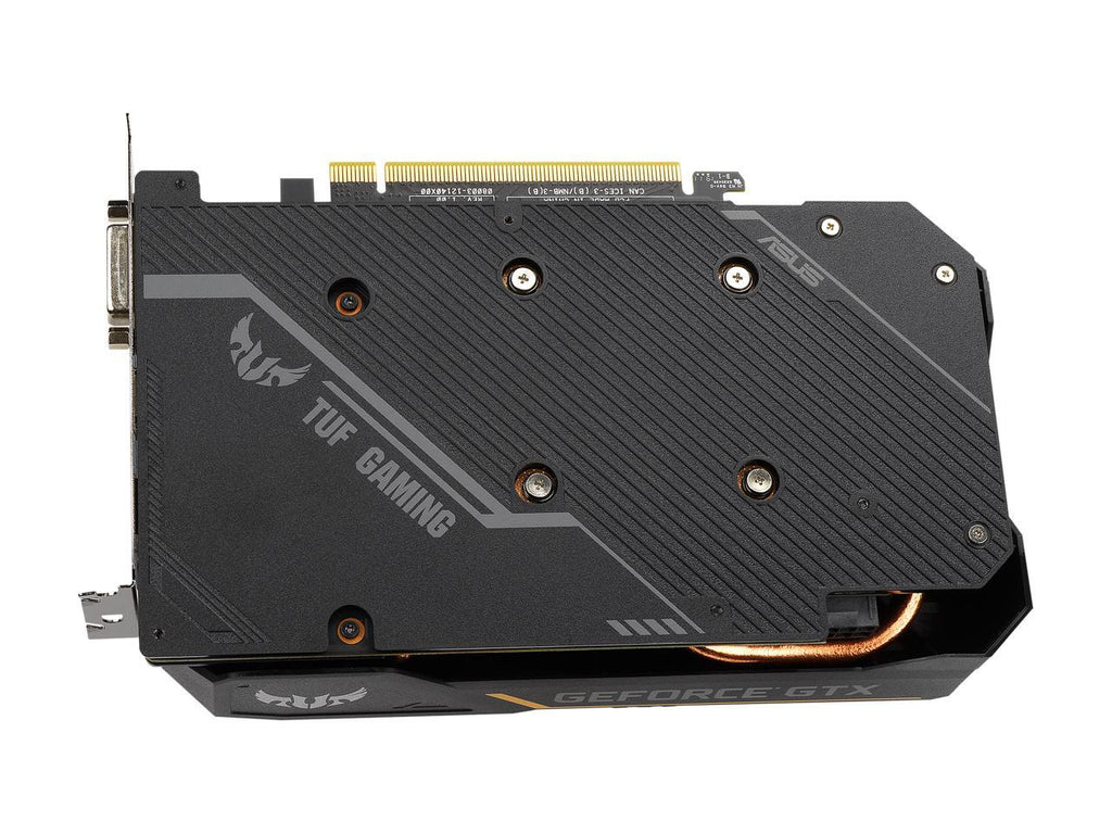 ASUS TUF Gaming GeForce GTX 1660 Ti OC Edition 6GB GDDR6 PCI Express 3.0 Video Card TUF-GTX1660TI