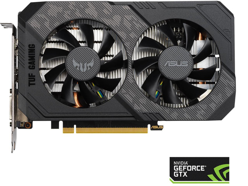 ASUS TUF Gaming GeForce GTX 1660 Ti OC Edition 6GB GDDR6 PCI Express 3.0 Video Card TUF-GTX1660TI