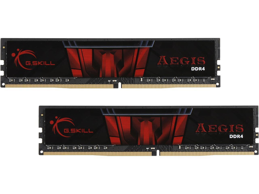 G.SKILL Aegis 16GB (2 x 8GB) 288-Pin PC RAM DDR4 3000 (PC4 24000) Intel XMP 2.0 Desktop Memory