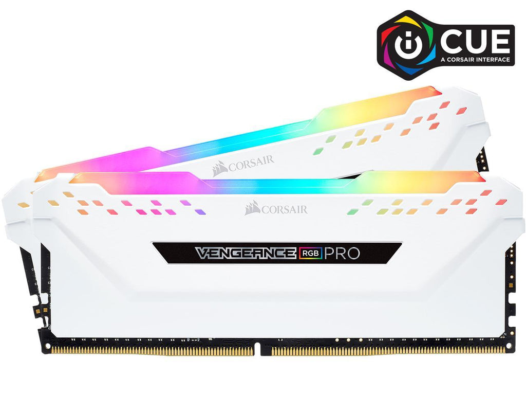 Corsair 16GB 3600MHz (8GBx2) RGB Ram White