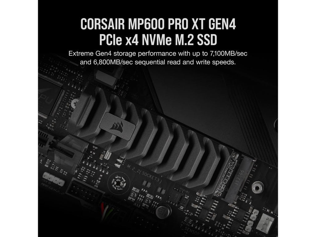 Corsair MP600 PRO XT M.2 2280 2TB PCI-Express 4.0 x4 NVMe 1.4 3D TLC Internal Solid State Drive (SSD)