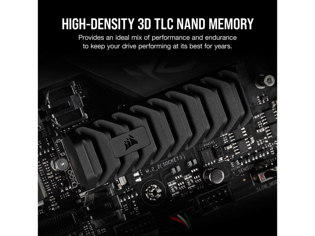  CORSAIR MP600 PRO XT 1TB Gen4 PCIe x4 NVMe M.2 SSD –  High-Density TLC NAND – Aluminum Heatspreader – M.2 2280 Form-Factor :  Electronics