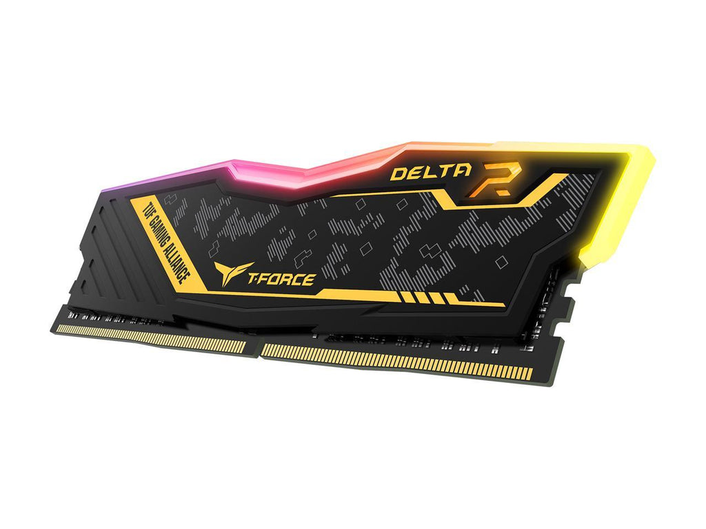 32GB (2 x 16GB) DDR4 3200 Team T-Force Delta TUF Gaming Alliance RGB PC RAM Desktop Memory