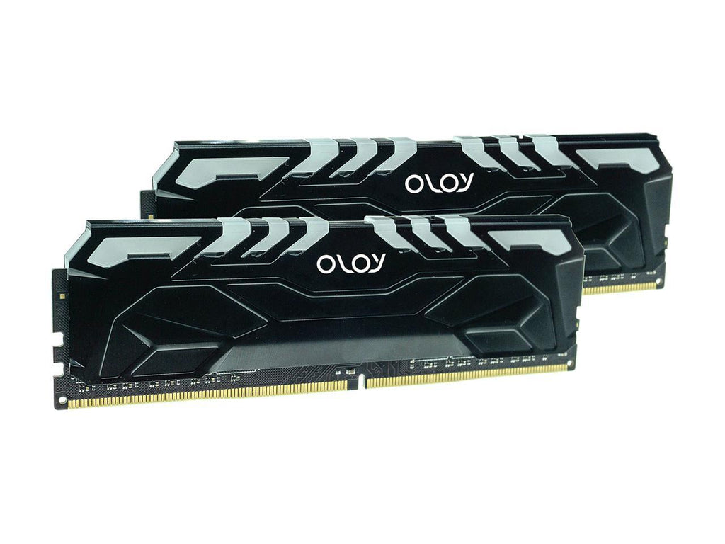 OLOy 32GB (2 x 16GB) DDR4 3200 (PC4 25600) RGB Desktop Memory, Black