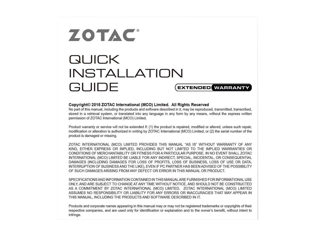 ZOTAC 6GB GAMING GEFORCE RTX 2060 VGA Graphic Card