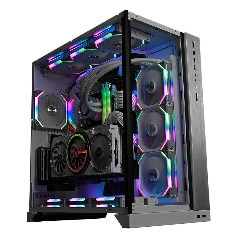 LIAN LI O11 Dynamic XL ROG Full Tower Gaming Case - White