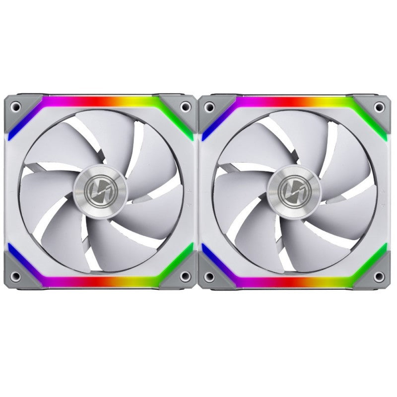 LIAN LI Uni Fan SL140 RGB 140mm Dual Fans - White