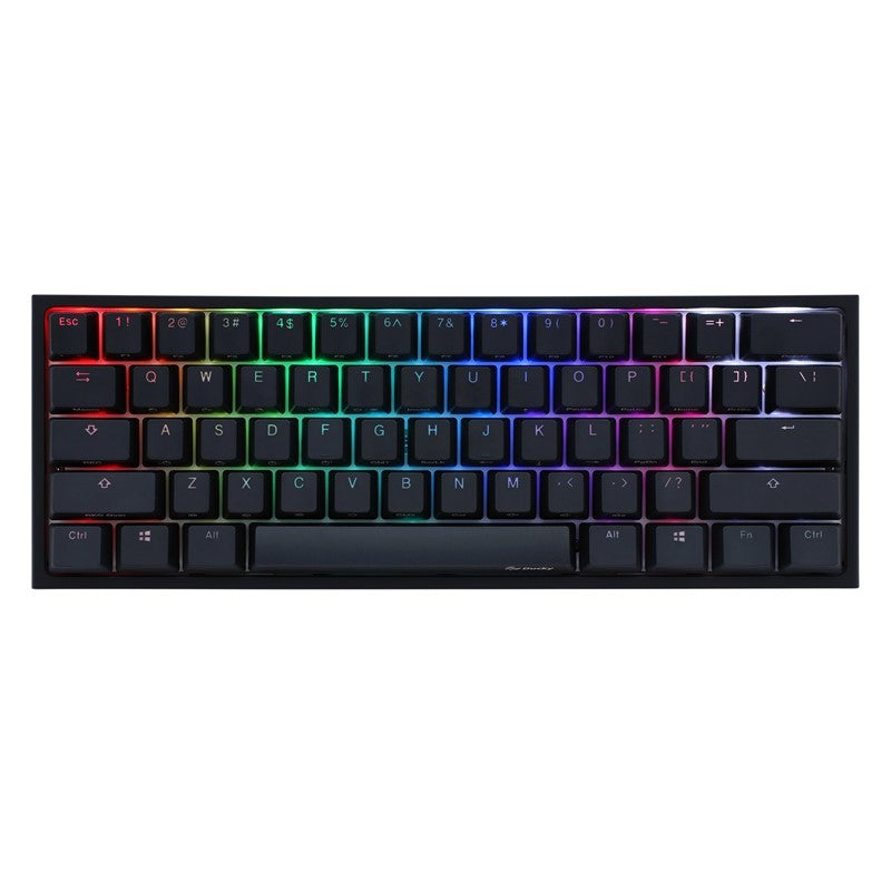 Ducky One 2 Mini Gaming Keyboard Cherry Silent Red RGB Switch DKON2061ST-SUSPDAZT1