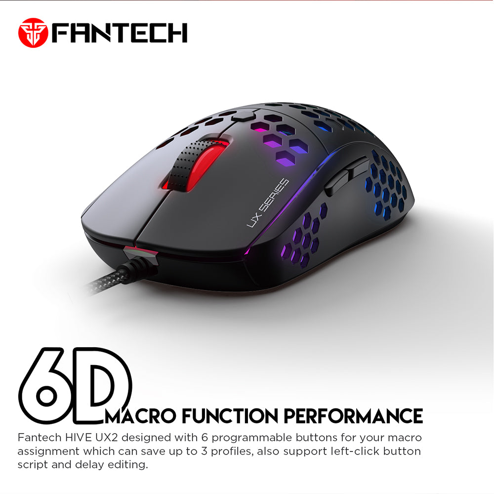 Fantech UX2 HIVE Gaming Mouse