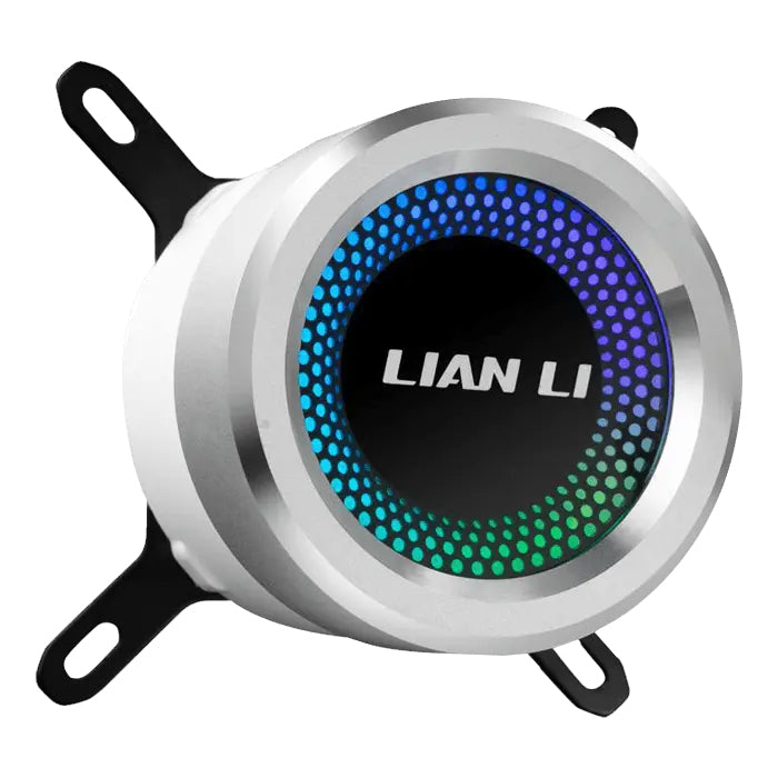 Lian LI GALAHAD AIO 240mm Liquid CPU Cooler, White