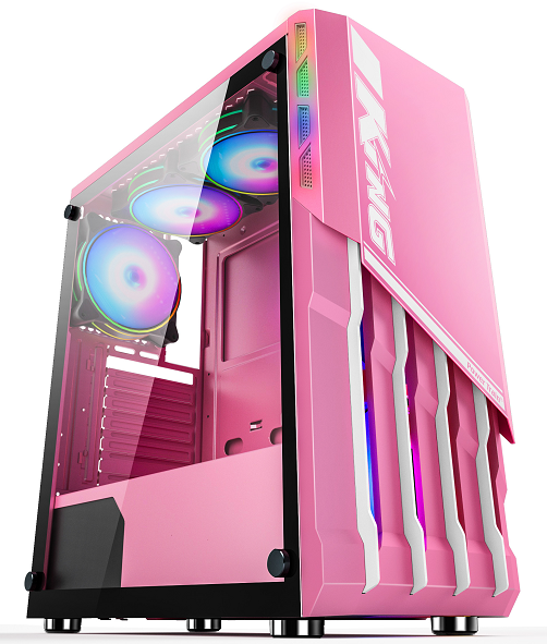 Power Train® KING Pink Gaming Case
